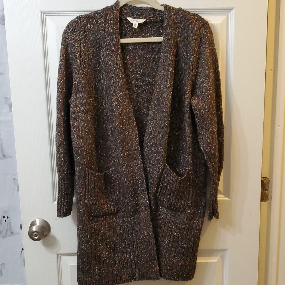 Women's Multicolor Knit Cardigan Sweater